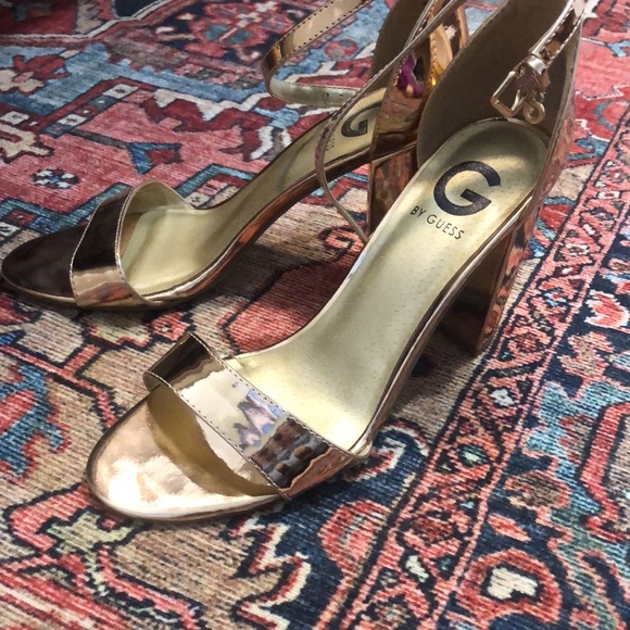 Rose gold guess heels - Picture 5 of 7